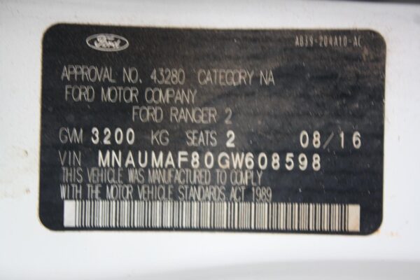 FORD RANGER PX SERIES 1-2 06/2011-06/2018 LEFT FRONT STRUT 2WD LOW RIDE - Image 23