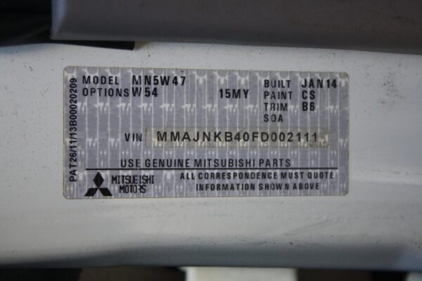 MITSUBISHI TRITON ML-MN 07/2006-04/2015 LEFT REAR WINDOW REGULATOR/MOTOR POWER - Image 12