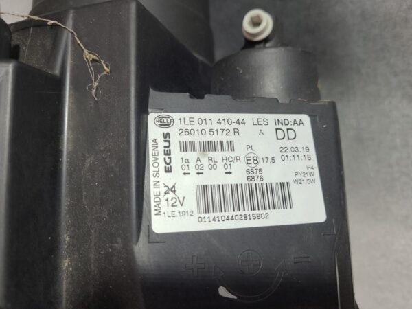 RENAULT TRAFIC X82 01/2015-12/2021 RIGHT HEADLAMP W/ HALOGEN TYPE - Image 10