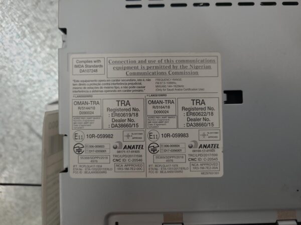 RENAULT MASTER X62 02/2020-ON STEREO DISPLAY UNIT 7IN TOUCHSCREEN - Image 21