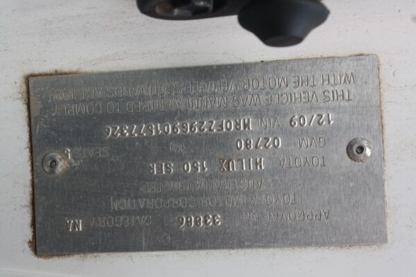 TOYOTA HILUX 03/2005-08/2011 SUMP GUARD 3 PIECE HEAVY DUTY UNDER TRAY SET - Image 10