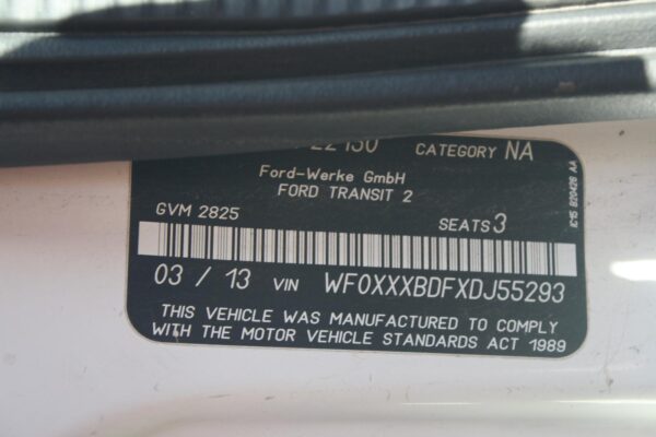 FORD TRANSIT VM 07/2006-02/2014 LEFT DRIVESHAFT FRONT - Image 11