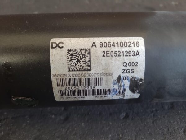 MERCEDES BENZ SPRINTER 10/2006-04/2018 REAR PROP SHAFT CAB CHASSIS TYPE DUAL CAB - Image 4