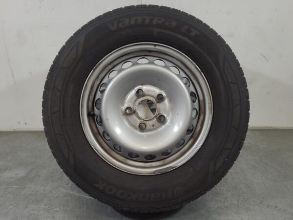 VOLKSWAGEN CRAFTER 2017-2024 WHEEL STEEL FACTORY, 16X6.5IN, ROUND HOLE, GREY, SY
