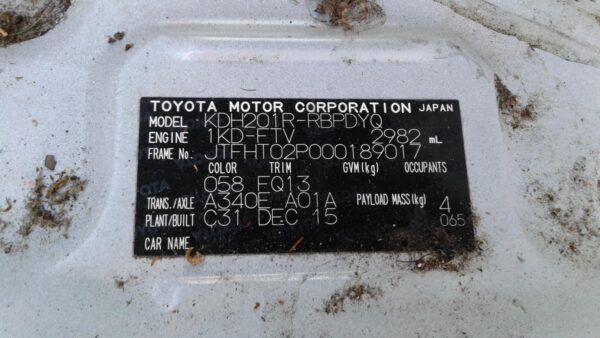 TOYOTA HIACE TRH/KDH 03/2005-04/2019 LEFT REAR LEAF SPRING LWB/SWB - Image 21