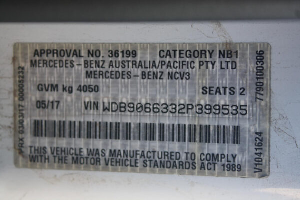 MERCEDES BENZ SPRINTER 10/2006-04/2018 TRANSMISSION AUTOMATIC RWD DIESEL 3.0L - Image 22