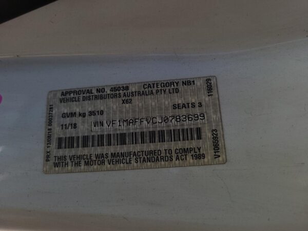 RENAULT MASTER 2011-2024 LEFT DRIVESHAFT X62, FWD, 09/11- - Image 32