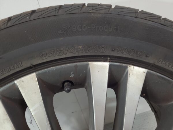 MERCEDES VIANO 2013-2014 WHEEL ALLOY FACTORY, 19X8IN, 5 TWIN SPOKE, 639, 09/13-1 - Image 2