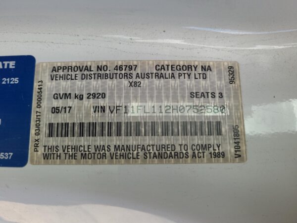 RENAULT TRAFIC 2015-2021 RIGHT GUARD X82, REPEATER TYPE, 01/15-12/21 - Image 32