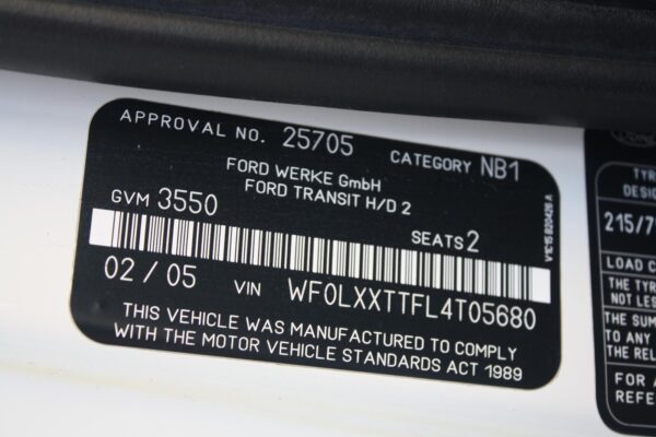 FORD TRANSIT 2000-2006 TIMING BELT/CHAIN VH-VJ 10/00-08/06 - Image 22