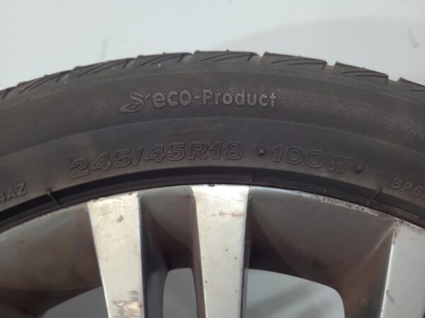 MERCEDES VIANO 2013-2014 WHEEL ALLOY FACTORY, 19X8IN, 5 TWIN SPOKE, 639, 09/13-1 - Image 2