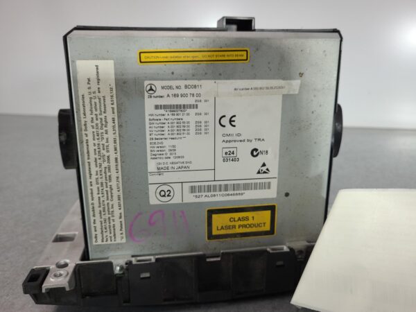 MERCEDES VIANO 2005-2014 STEREO/HEAD UNIT SAT NAV UNIT, 639, 07/05-12/14 - Image 6