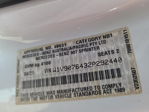 MERCEDES SPRINTER BUMP STOPS VS30, 05/18- 18 19 20 21 22 23 24 - Image 34