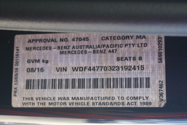 MERCEDES VITO 2015-2022 FAN 447, RADIATOR FAN, DIESEL, 2.1, TURBO, 651.950 CODE, - Image 44