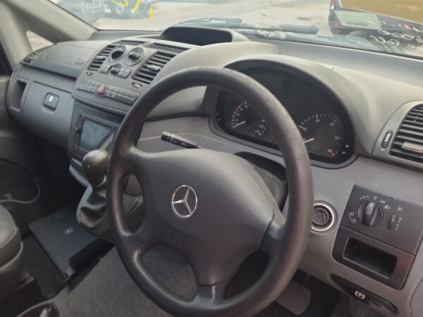 MERCEDES VITO 2004-2015 LOCK MECHANISM LEFT REAR DOOR LOCK, 639, 04/04-02/15 - Image 9