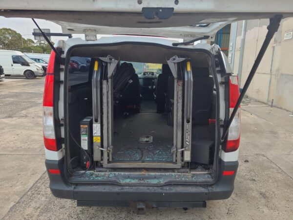 MERCEDES VITO 2004-2015 LOCK MECHANISM LEFT REAR DOOR LOCK, 639, 04/04-02/15 - Image 8