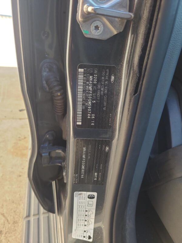 FORD RANGER FRONT BAR BRKT/REINFORCEMENT REINFORCEMENT, PX SERIES 2, 06/15-06/18 - Image 10