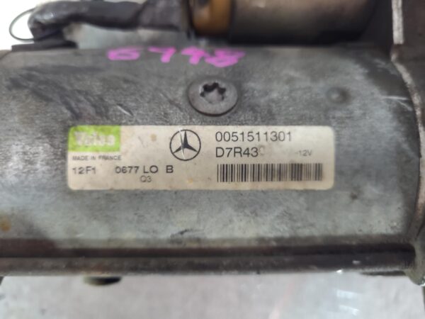 MERCEDES SPRINTER 2000-2006 STARTER MOTOR DIESEL, 2.2, TURBO, 05/00-10/06 - Image 4