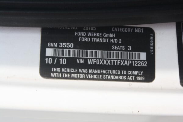 FORD TRANSIT 2006-2014 STEREO/HEAD UNIT 6 DISC CD STACKER, VM SI-II, 09/06-02/14 - Image 22