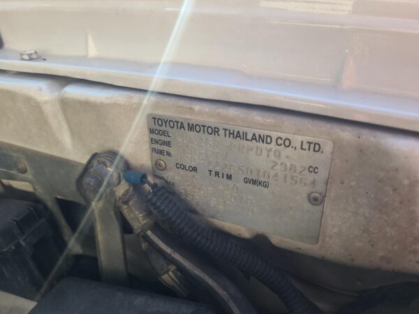 TOYOTA HILUX 2005-2015 RIGHT REAR DOOR DUAL CAB, 02/05-08/15 - Image 12