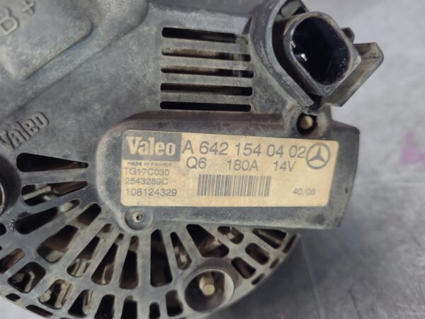 MERCEDES VITO 2004-2011 ALTERNATOR DIESEL, 2.1, BOSCH 200AMP, P/N A0131542102, 6 - Image 6