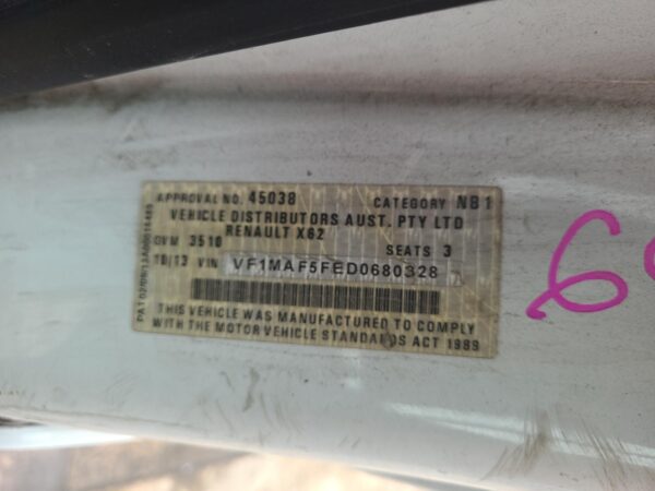 RENAULT MASTER 2011-2024 TRANS/GEARBOX AUTO, FWD, DIESEL, 2.3, TURBO, NON SHIFT - Image 27