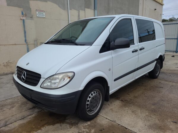 MERCEDES VITO 2004-2015 DOOR TRIM LH FRONT, 639, 04/04-02/15 - Image 6