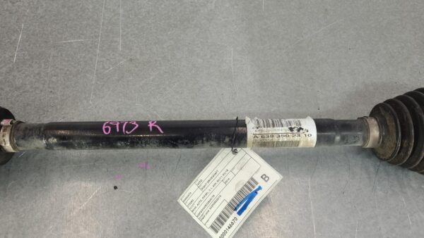 MERCEDES VITO 2011-2015 RIGHT DRIVESHAFT REAR, AUTO, DIESEL, 2.1, 639, 02/11-02/ - Image 3