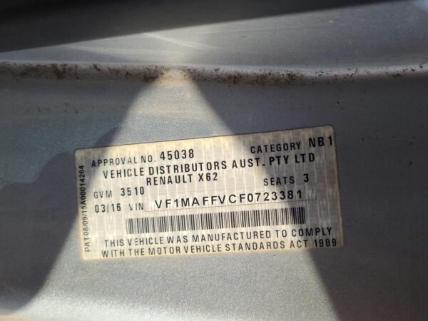 RENAULT MASTER 2015-2024 FAN SPEED RESISTOR 2.3, DIESEL, STANDARD TYPE, X62, 05/ - Image 11