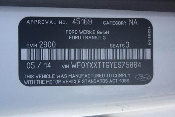 FORD TRANSIT CUSTOM 2013-2017 ECU BCM MODULE, 2.2, DIESEL, VN, 09/13-04/17 - Image 62