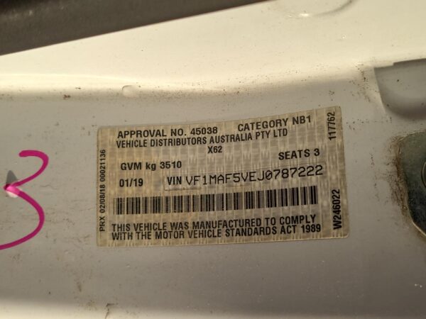 RENAULT MASTER 2011-2024 ECU ENGINE ECU, 2.3, DIESEL, FWD, ECU ONLY, X62, 09/11- - Image 59