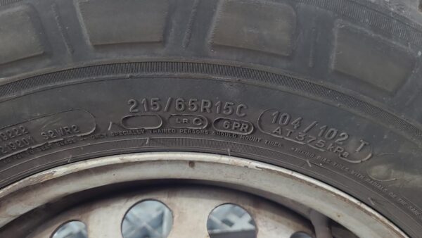 FORD TRANSIT CUSTOM 2013-2023 WHEEL STEEL 15X6.5IN, VN, 09/13-08/23 - Image 13