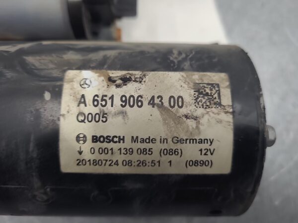 MERCEDES SPRINTER 2018-2022 STARTER MOTOR VS30, DIESEL, 2.1, 05/18-01/22 - Image 12