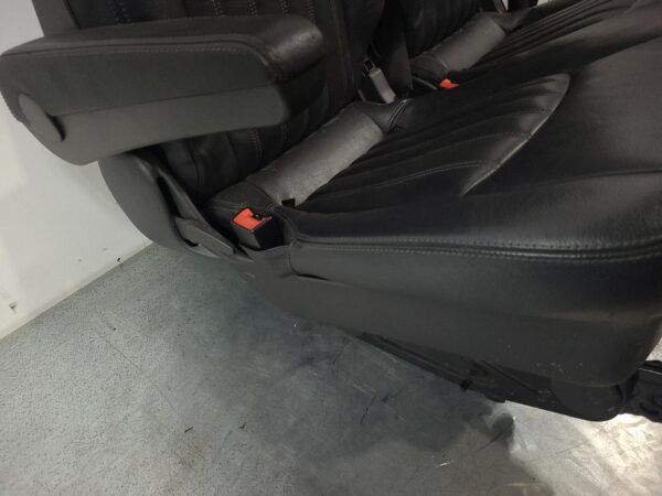 MERCEDES VIANO 2011-2014 2ND REAR SEAT LH REAR, LEATHER, BLACK, 03/11-12/14 - Image 27