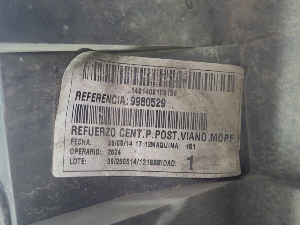 MERCEDES VIANO 2005-2014 REAR BAR REINFORCEMENT 639 WAGON 07/05-12/14 - Image 9