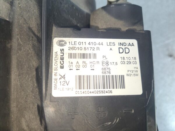 RENAULT TRAFIC 2015-2021 RIGHT HEADLAMP X82, W/ HALOGEN TYPE, 01/15-12/21 - Image 22