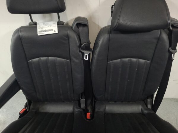 MERCEDES VIANO 2011-2014 2ND REAR SEAT LH REAR, LEATHER, BLACK, 03/11-12/14 - Image 15