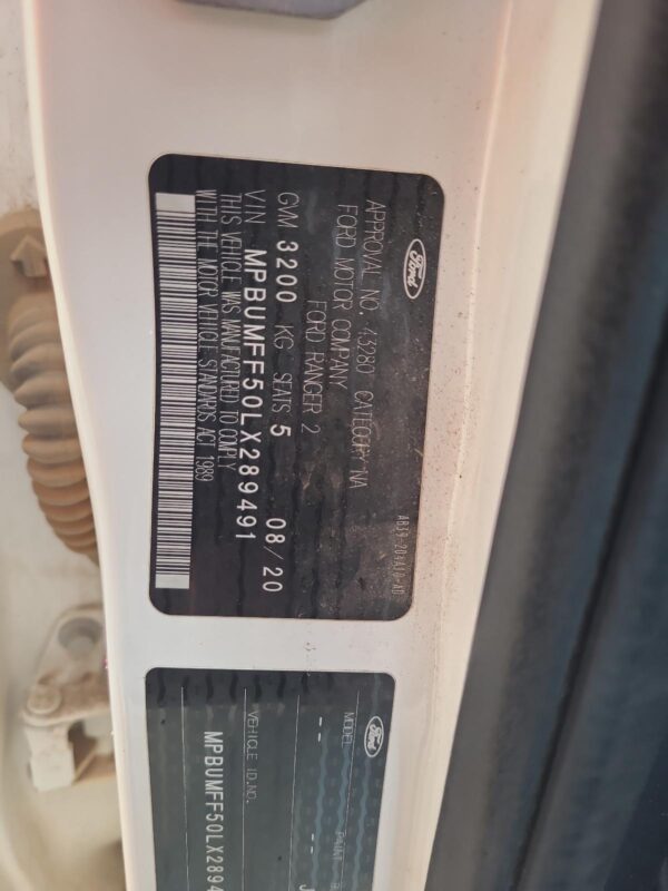 FORD RANGER 2018-2022 PARTICULATE FILTER/DPF PX SERIES 3, DIESEL, 3.2, TURBO, W/ - Image 11