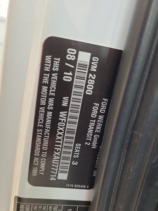 FORD TRANSIT 2006-2014 RIGHT DRIVESHAFT FRONT, VM, 07/06-02/14 - Image 22