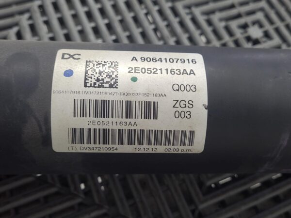 MERCEDES SPRINTER 2006-2018 REAR PROP SHAFT VAN TYPE, ELWB, NCV3, 10/06-04/18 - Image 7