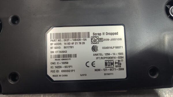 FORD TRANSIT 2014-2018 ECU TRANSMISSION ECU, 2.0, DIESEL, ADBLUE TYPE 350L, P/N - Image 13