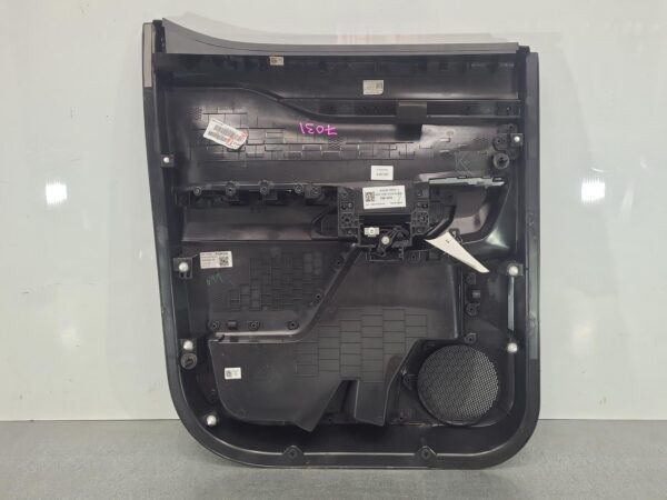 FORD RANGER 2022-2025 DOOR TRIM RA, RH REAR, LEATHER, BLACK, W/ WHITE STITCHING, - Image 5