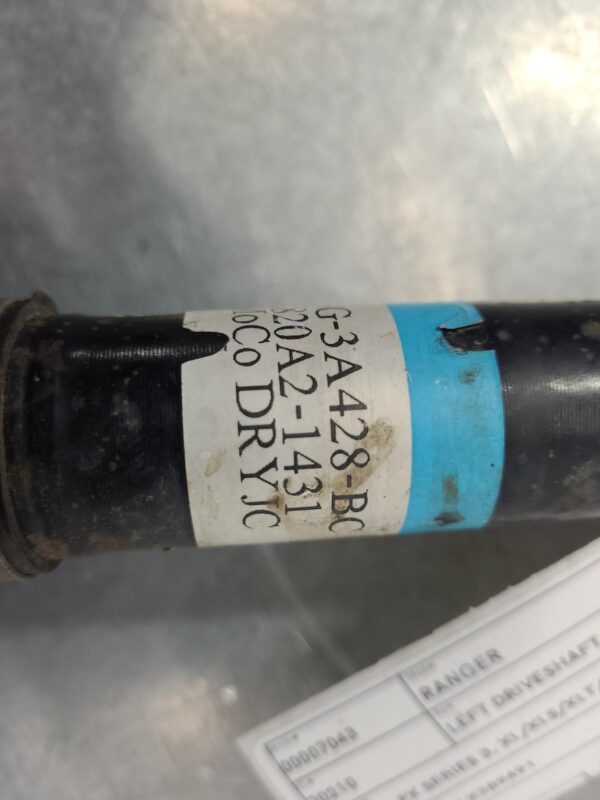 FORD RANGER 2018-2022 LEFT DRIVESHAFT FRONT, PX SERIES 3, XL/XLS/XLT/WILDTRAK, 0 - Image 18