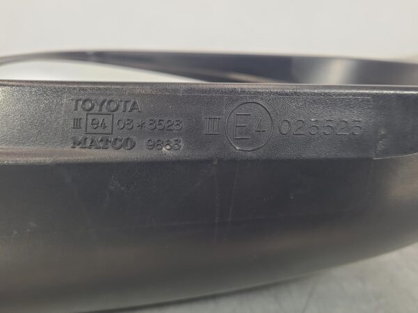 TOYOTA HILUX 2011-2015 RIGHT DOOR MIRROR POWER, CHROME, W/ INDICATOR TYPE, 07/11 - Image 5