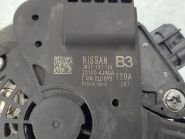 NISSAN NAVARA 2015-2025 ALTERNATOR NP300, DIESEL, 2.3, YS23DDTT, TWIN TURBO, 120 - Image 3