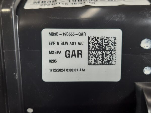 FORD RANGER 2022-2025 HEATER CORE/BOX RA, 05/22- - Image 35