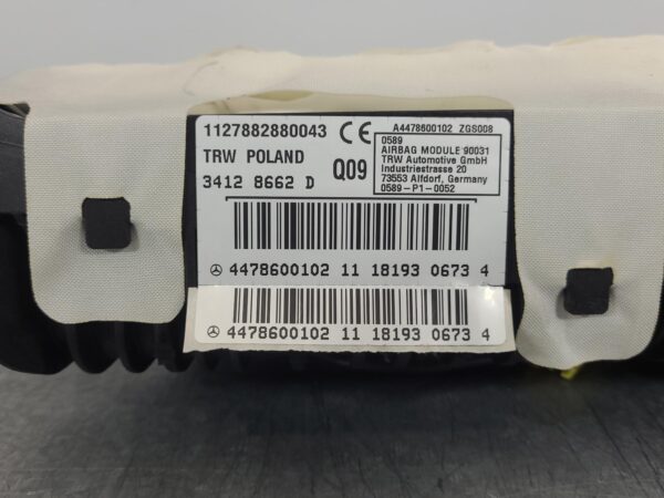 MERCEDES VITO LEFT AIRBAG DASH, 447, 03/15- 15 16 17 18 19 20 21 22 23 24 - Image 21