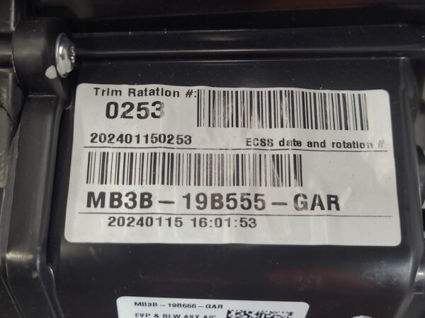 FORD RANGER 2022-2025 HEATER CORE/BOX RA, 05/22- - Image 36