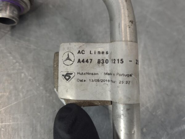 MERCEDES VITO 2015-2022 A/C HOSES 447, DIESEL, 2.1, UNDER BONNET SET, 03/15-02/2 - Image 8