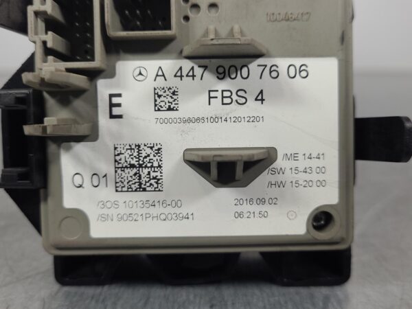 MERCEDES VITO 2015-2025 IGNITION W/ KEY 447, 03/15- - Image 6